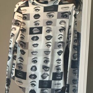 Graphic Print Women's Top